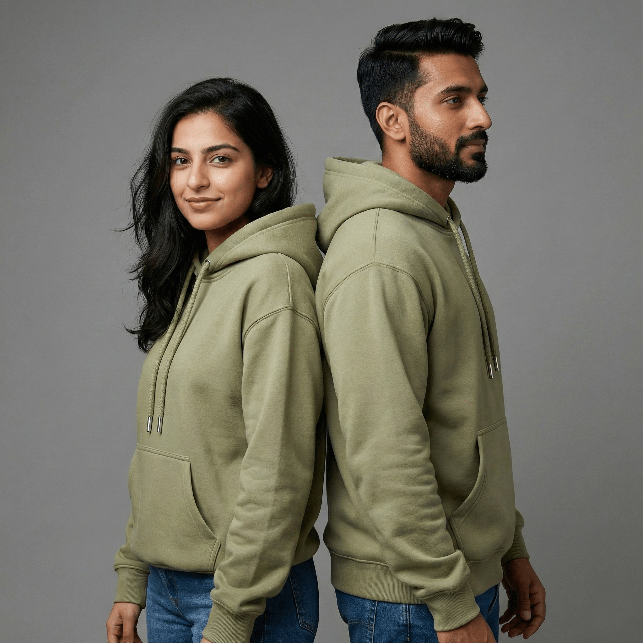 Float - Premium Winter Hoodies - Sukoon Fit - Forest Mist - 6