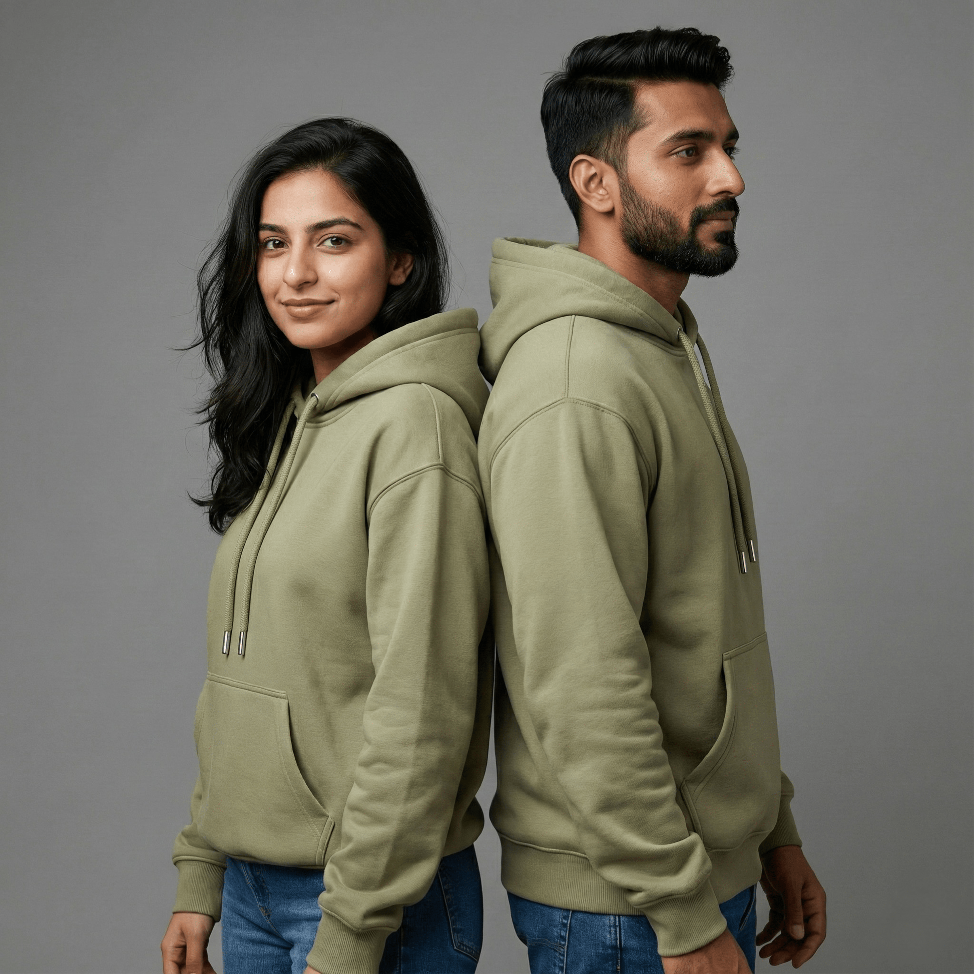 Float - Premium Winter Hoodies - Sukoon Fit - Forest Mist - 6